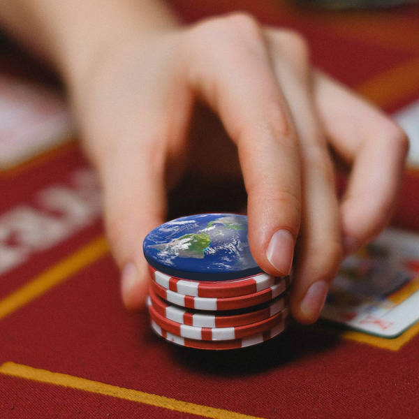 Gambling, literally, on climate change