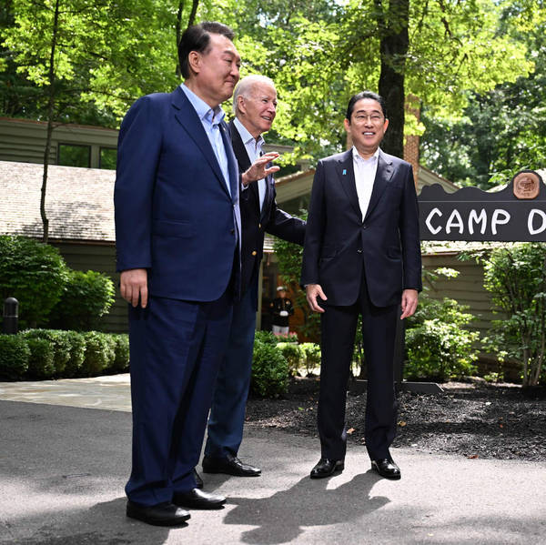 Summer Camp... David: Biden Welcomes South Korea, Japan Leaders