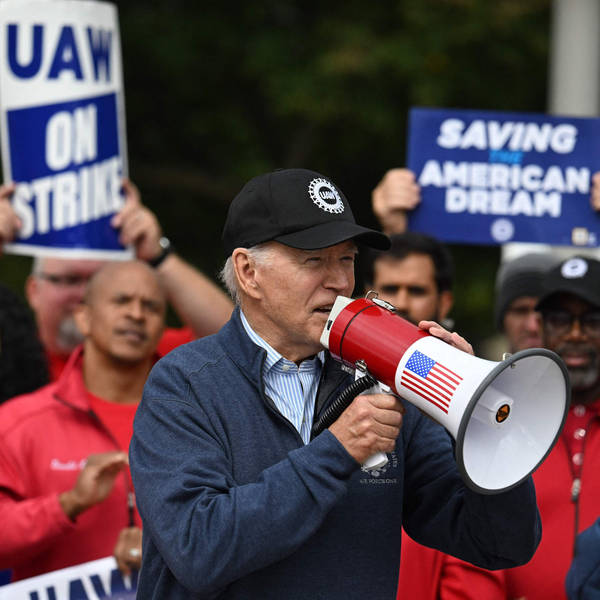 Biden On The Picket Line