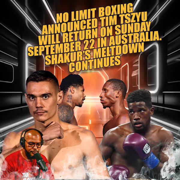 ☎️Tim Tszyu Vs Erickson Lubin Ordered For Title Eliminator🔥Plus Shakur Vs Carrington Twitter Beef❓