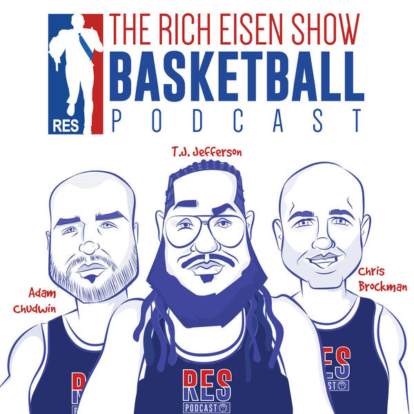 The Rich Eisen Show Basketball Podcast S2 E5. Standings at halfway point in season, Western Conference talk, Lakers, Bulls, 76ers, MVP/Finals picks