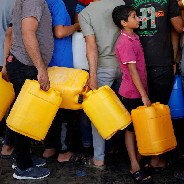 The Man Working to Keep the Water On in Gaza