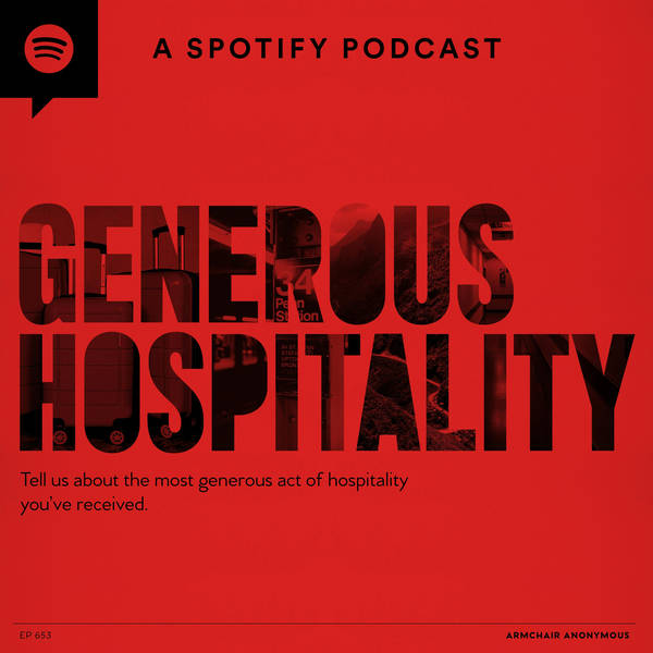 Armchair Anonymous: Generous Hospitality