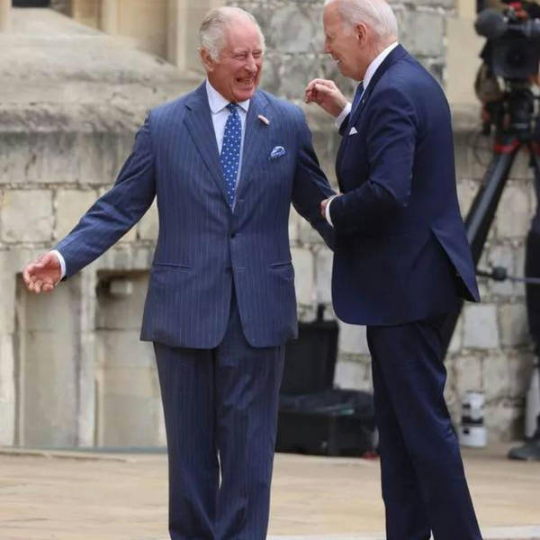 President Biden hangs out with King Charles at Windsor