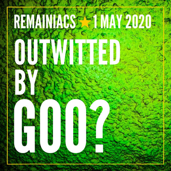 “Outwitted by goo.”