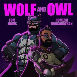 Wolf and Owl image