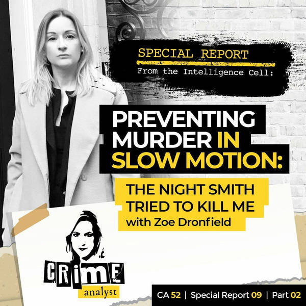 Ep 52: Preventing Murder in Slow Motion™:  Escalating Risk with Zoe Dronfield, Part 2