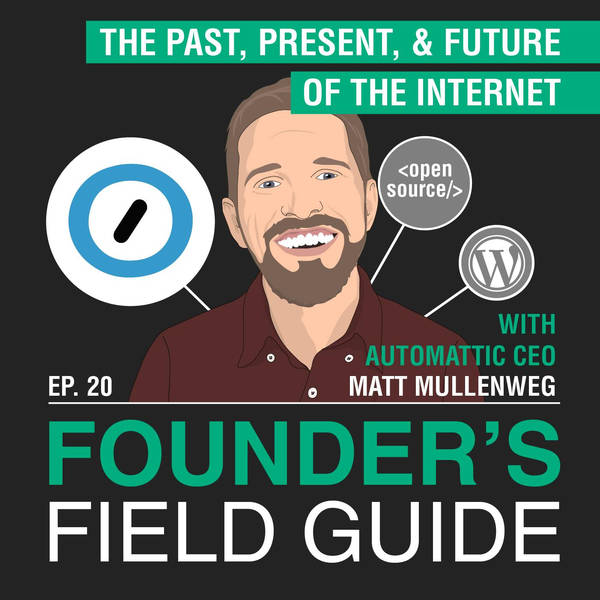 Matt Mullenweg – The Past, Present, and Future of the Internet – [Founder’s Field Guide, EP.20]