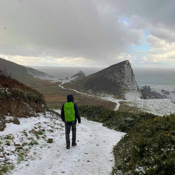 Sound Escape 103: The crunch of footsteps on snow on the Devon coast