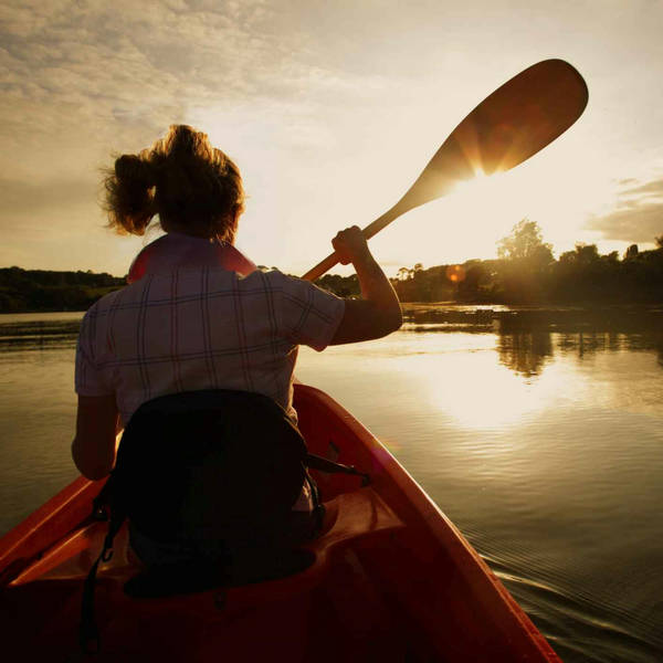 Sound Escape 71: the soothing sounds of a canoe paddling up a river