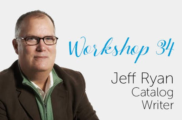 Workshop 34: Catalog Writer Jeff Ryan