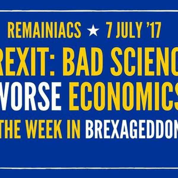 BREXIT, SCIENCE AND FISH: Britain sidelines itself, again