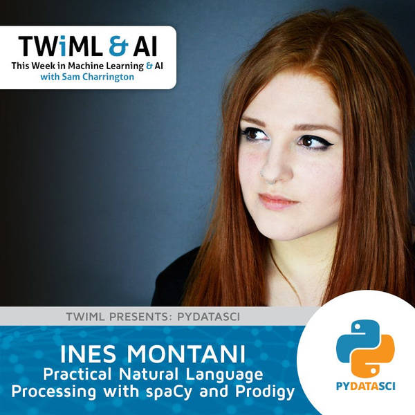 Practical Natural Language Processing with spaCy and Prodigy w/ Ines Montani - TWiML Talk #262