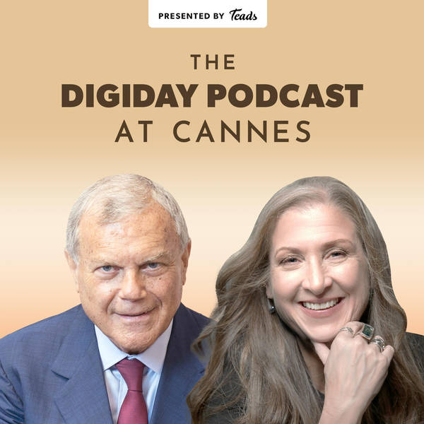 From Cannes: Sir Martin Sorrell and HP's Tara Agen on the power and influence of AI