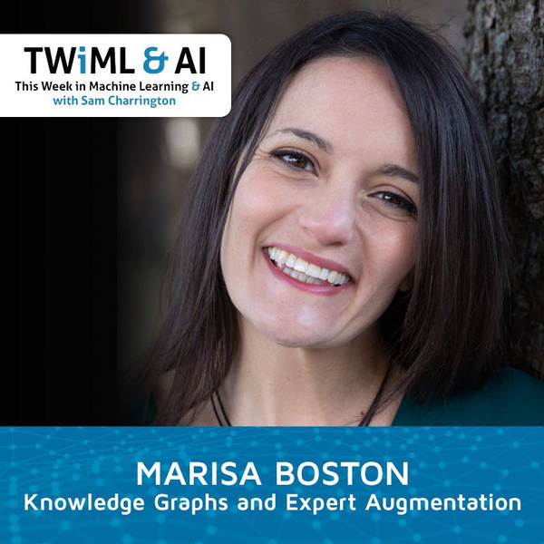 Knowledge Graphs and Expert Augmentation with Marisa Boston - TWiML Talk #204