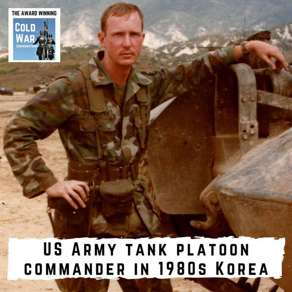 US Army tank platoon commander in 1980s Cold War Korea (301)