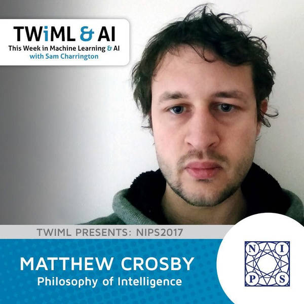 Philosophy of Intelligence with Matthew Crosby - TWiML Talk #91