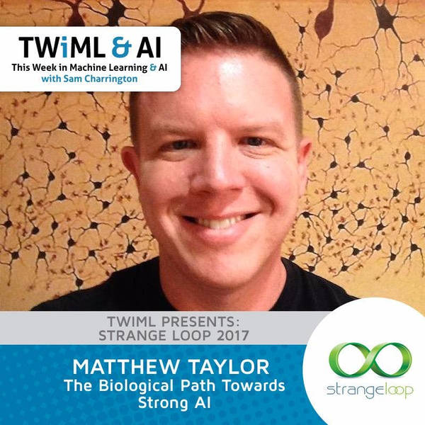 The Biological Path Towards Strong AI - Matthew Taylor - TWiML Talk #71