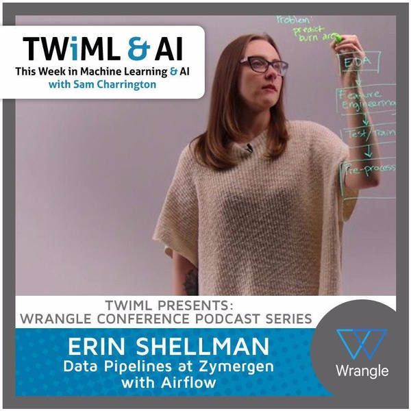 Data Pipelines at Zymergen with Airflow with Erin Shellman - TWiML Talk #41