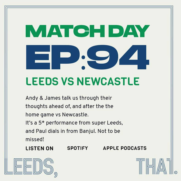 94 | Match Day - Newcastle (H) 16/12/20