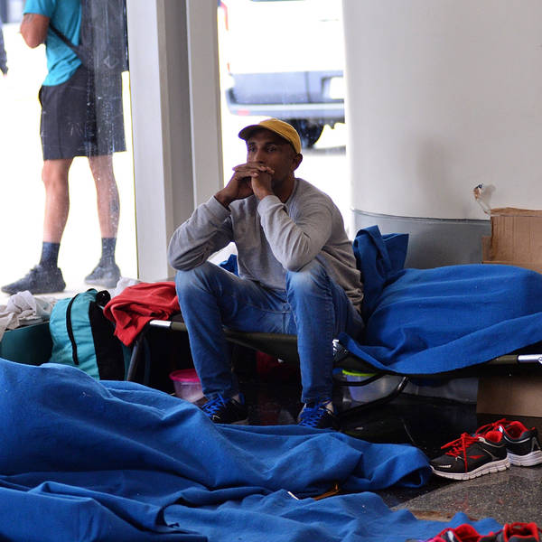How asylum-seeking migrants got stuck living at O’Hare