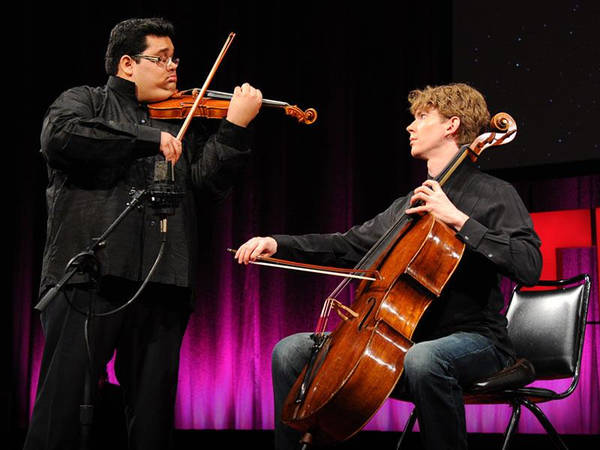On violin and cello, "Passacaglia" | Robert Gupta + Joshua Roman
