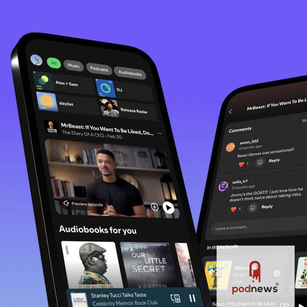Spotify adds podcast discovery to the home screen