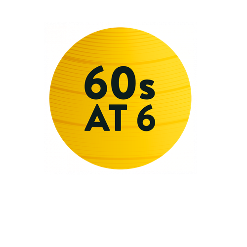 60s at 6