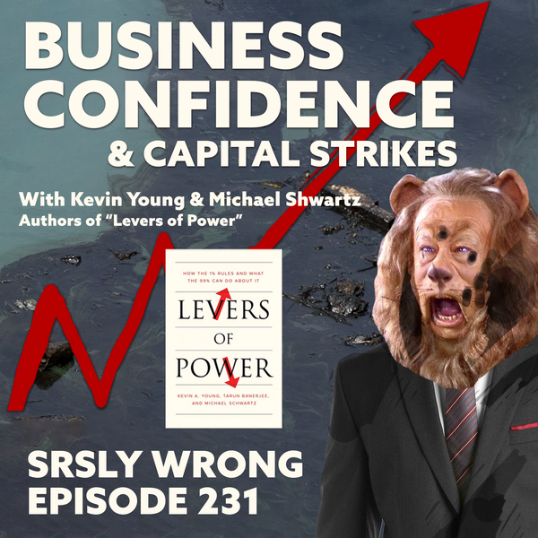 231 – Business Confidence & Capital Strikes (w/ Michael Schwartz and Kevin A. Young)
