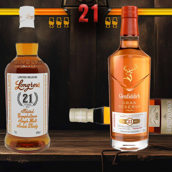 Battle Of The 21's Round 1 - An Epic Whisky Showdown, Does The Glenfarclas Impress? Does The Glendronach Get Binned?