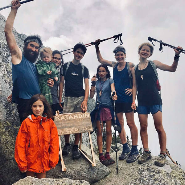 #124 - The Story of the Largest Family To Hike the Appalachian Trail with Ben Crawford