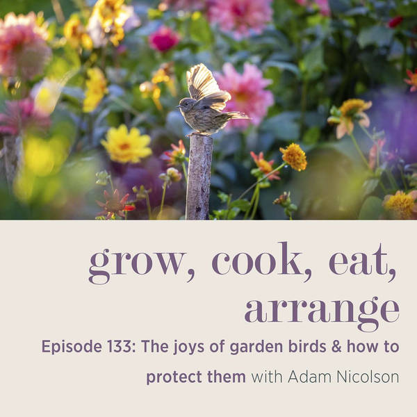The Joys of Garden Birds & How to Protect Them with Adam Nicolson - Episode 133