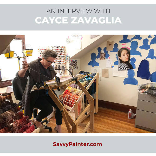 Exploring Embroidery Artwork, with Cayce Zavaglia