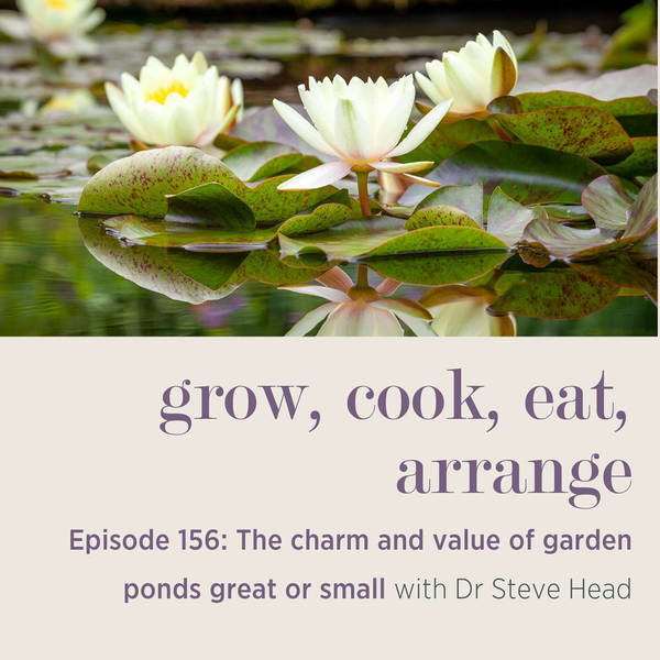The Charm and Value of Garden Ponds Great or Small with Dr Steve Head - Episode 156
