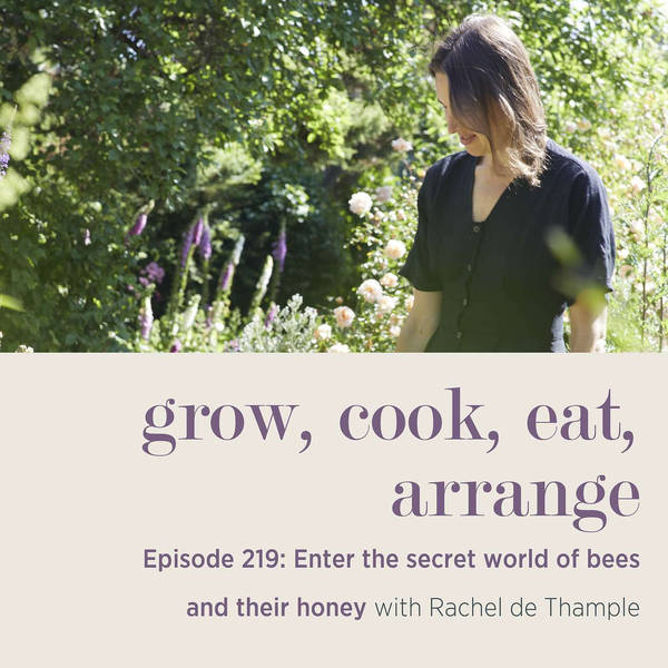 Enter the secret world of bees and their honey with Rachel de Thample - Episode 219