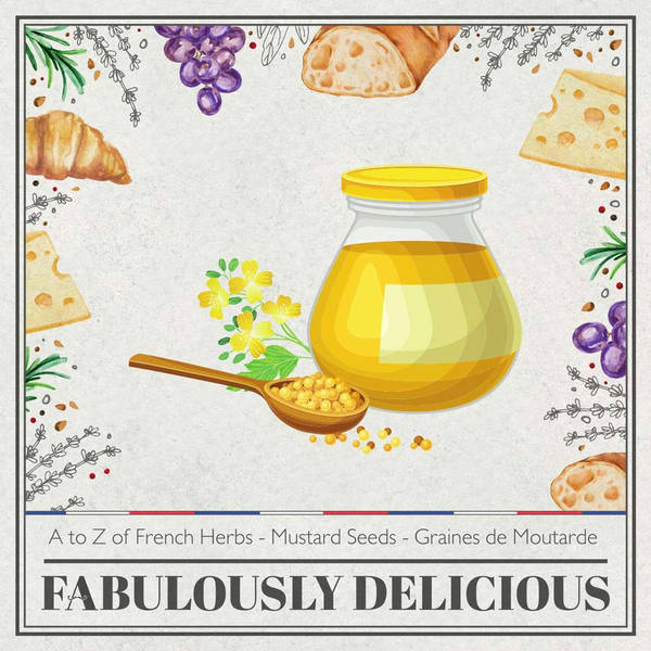 A to Z of French Herbs - Mustard Seeds - Graines de Moutarde