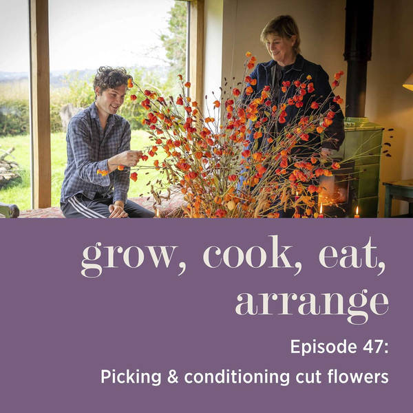 Picking & Conditioning Cut Flowers with Sarah Raven & Arthur Parkinson - Episode 47