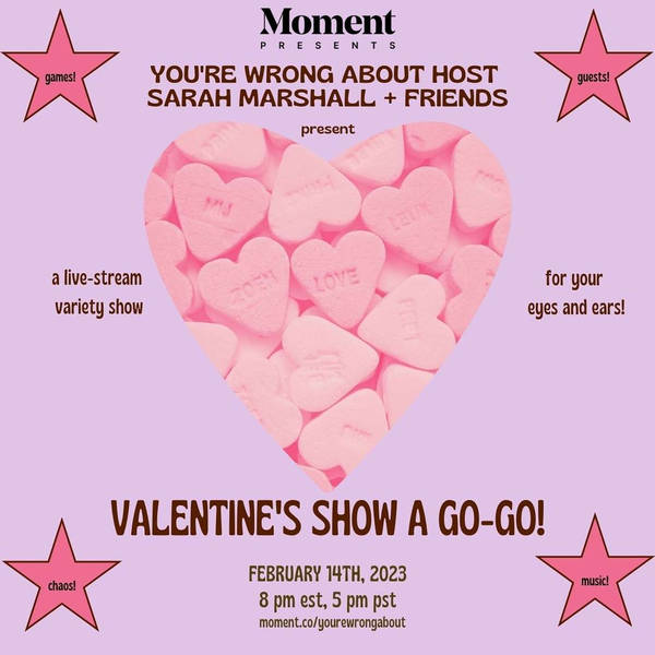 Valentine's Show A Go-Go Livestream announcement!