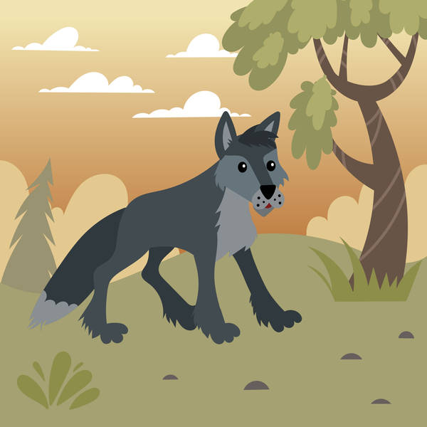 A Wolf Story-Storytelling Podcast for Kids:E262