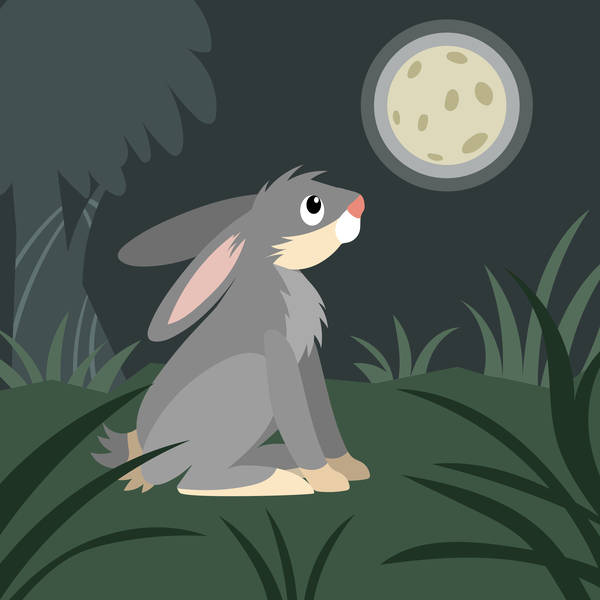 Celebrate the Gift of Compassion with this Native American Tale-Storytelling Podcast for Kids-The Hare and the Moon:E187