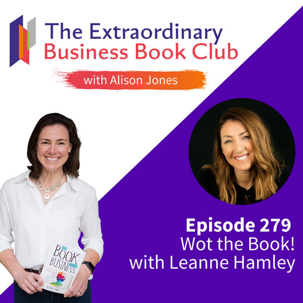 Episode 279 - Wot the Book! with Leanne Hamley