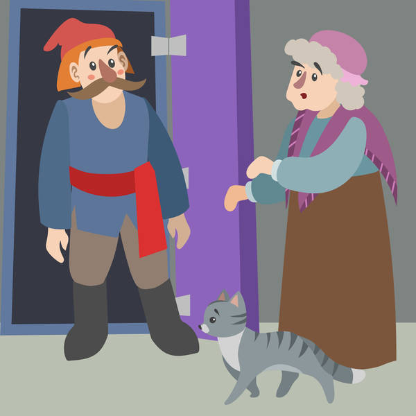 A Stingy Lady Learns How to be Generous in this Clever Canadian Folktale-Storytelling Podcast for Kids-The Talking Cat:E186