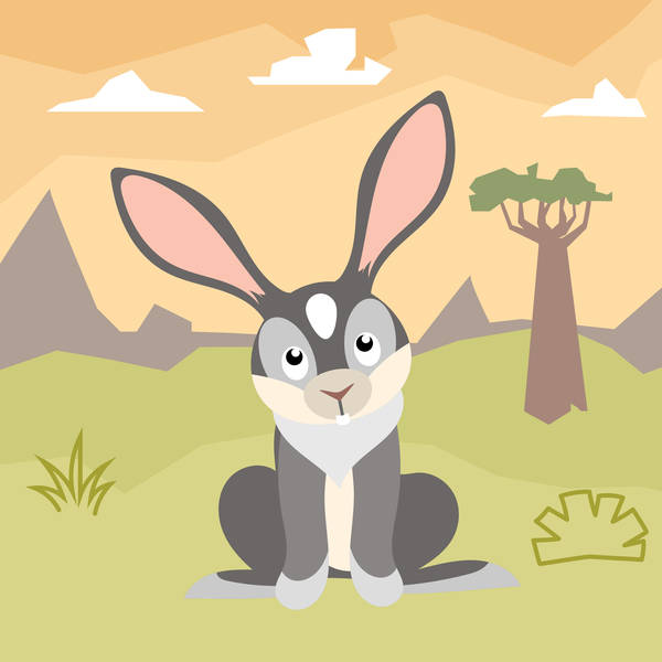 Celebrate Cleverness with these Two African Folktales-Storytelling Podcast for Kids-Jack Rabbit's Wisdom Spot and The Turtle's Shell:E157