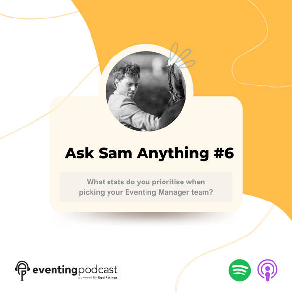 Ask Sam Anything #:6 What stats to use for Eventing Manager