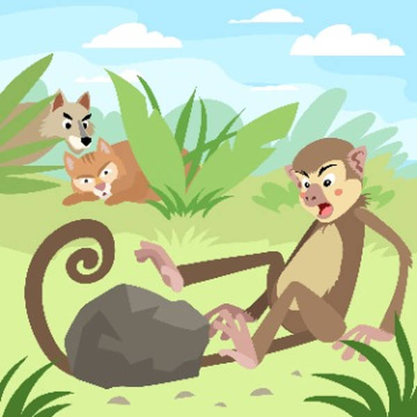 Monkey Learns His Lesson - Storytelling Podcast for Kids:E244