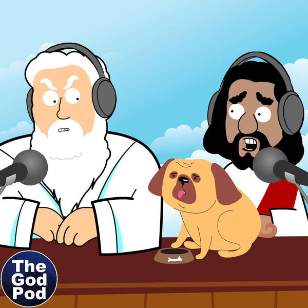 God and Jesus Argue Over Getting A Puppy