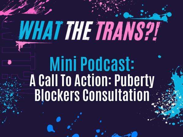 Mini Episode: A Call to Action - The Puberty Blockers Consultation