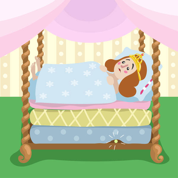 Discover How to Prove You're a Princess in this fun Fairytale - Storytelling Podcast for Kids - The Princess and the Pea:E104