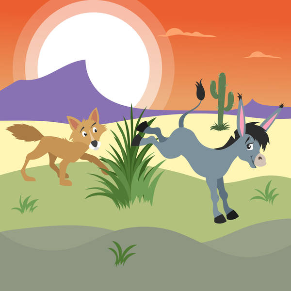Discover Why the Burro Lives with Man in this Fun Mexican Folktale-Storytelling Podcast for Kids-Why the Burro Lives with the Man:E147