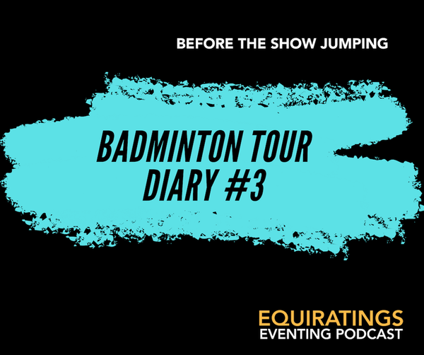 Badminton Tour Diary #3